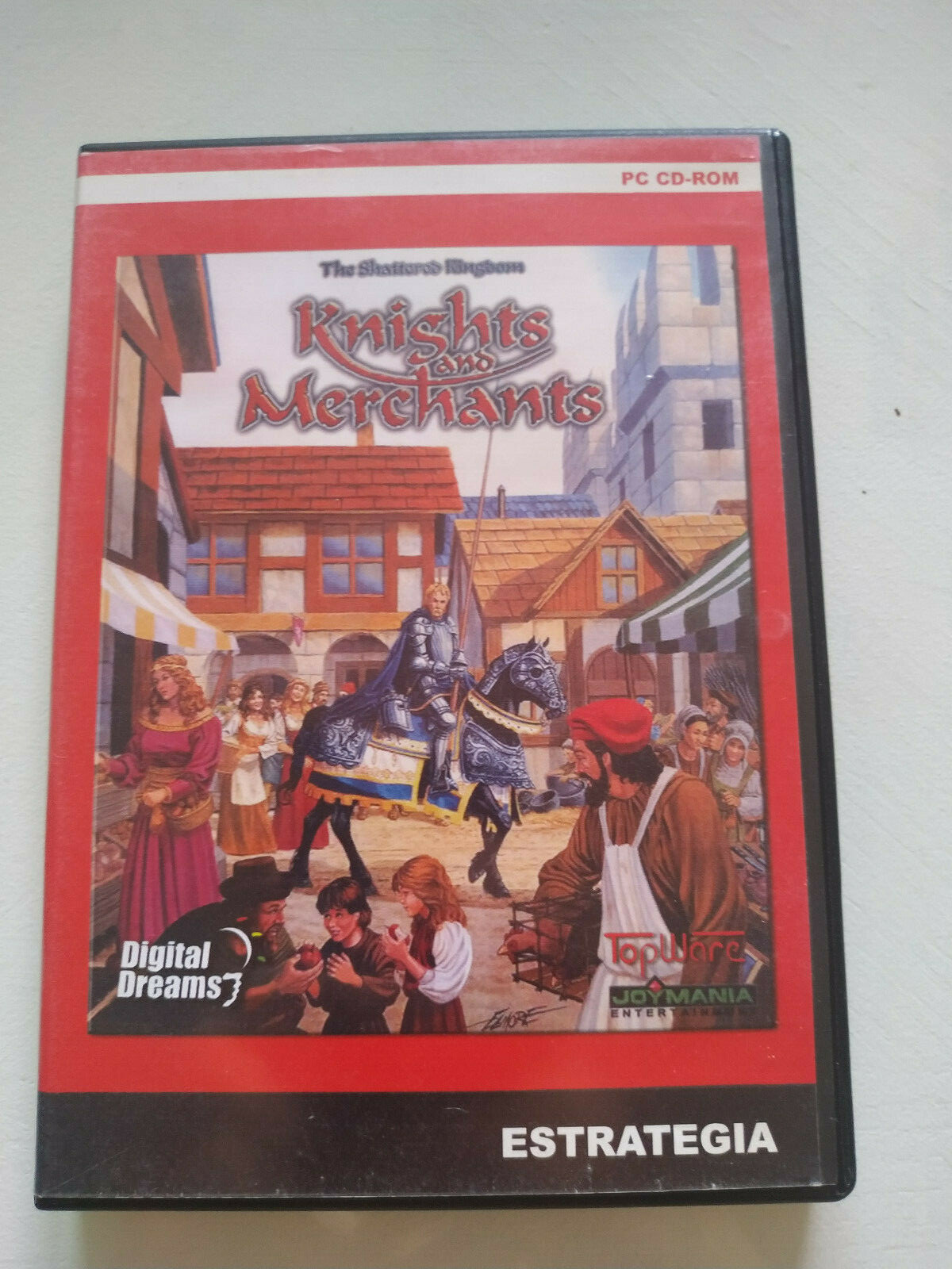 Knights and Merchants Shafford Kingdom Game for PC CD-Rom Spain Edition - 2T