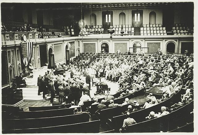 Cornelius Cole Washington DC U.S. Capitol House of Representatives 1922