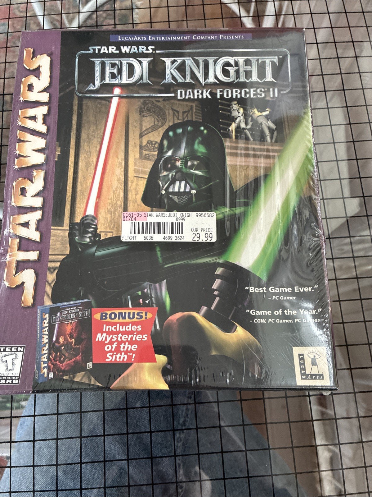 Star Wars Jedi Knight Dark Forces II PC New and Sealed LucasArts