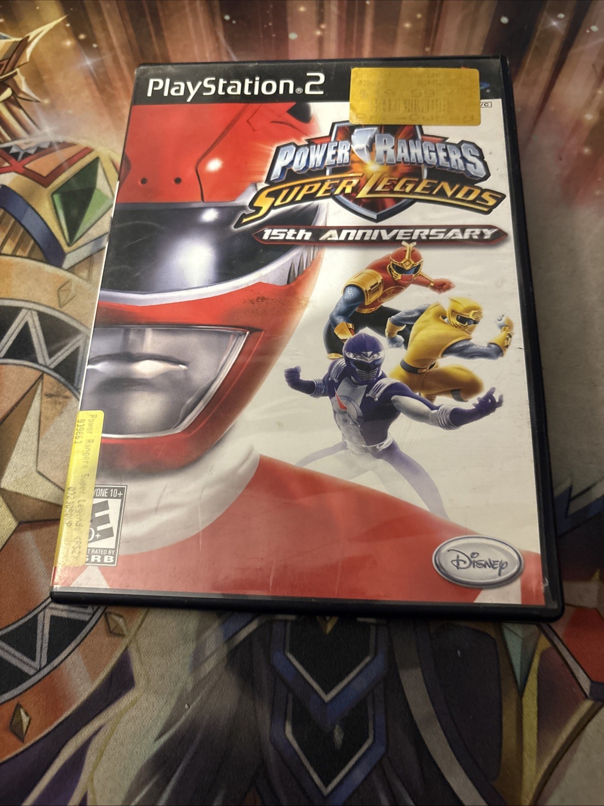 Power Rangers: Super Legends (Sony PlayStation 2 PS2 2007) NO MANUAL. Tested