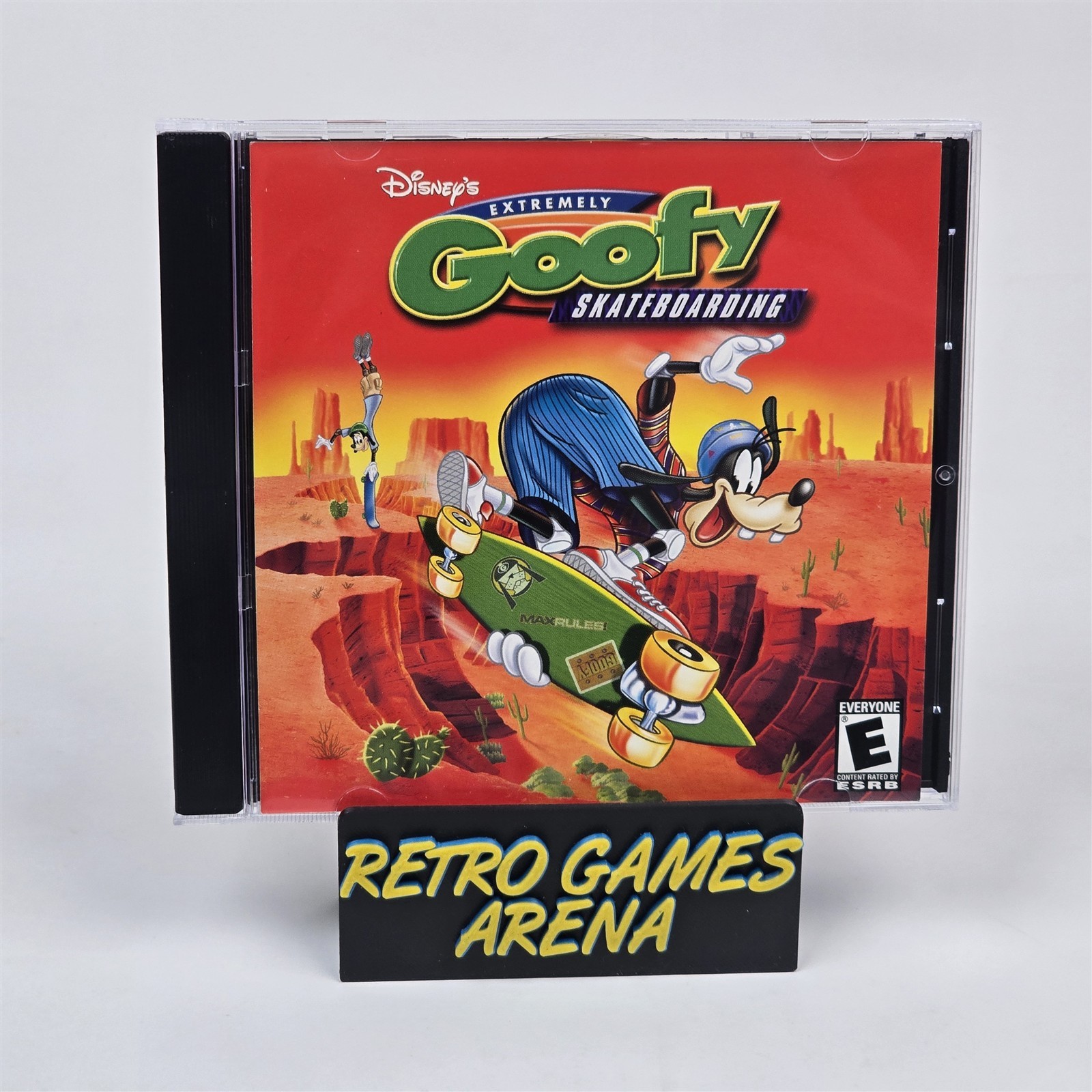 Disney's Extremely Goofy Skateboarding (PC CD-ROM) Jewel CIB COMPLETE