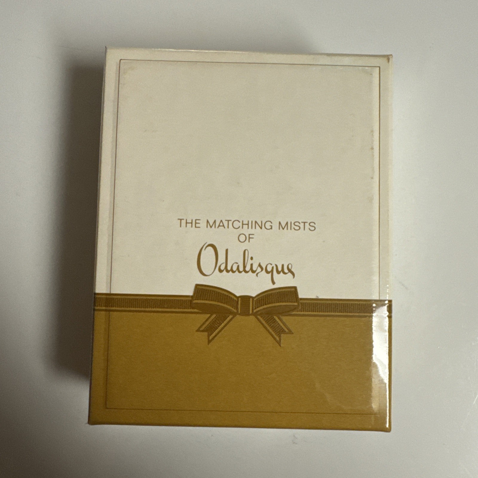 SEALED Vtg Matching Mists of Odalisque Perfume 3/8 & 1.5 Oz Nettie Rosenstein