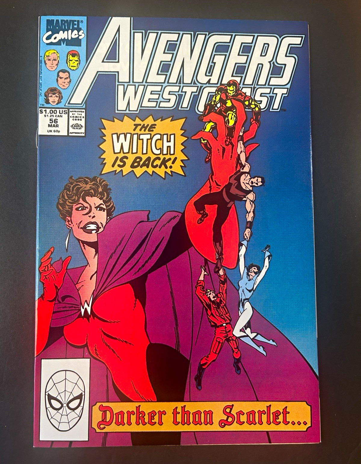 Marvel Avengers West Coast #56 \