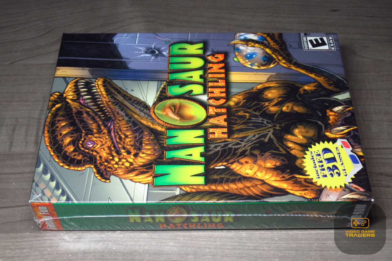 Nanosaur: Hatchling SMALL BOX (PC 2005) FACTORY SEALED - ULTRA RARE -  EX