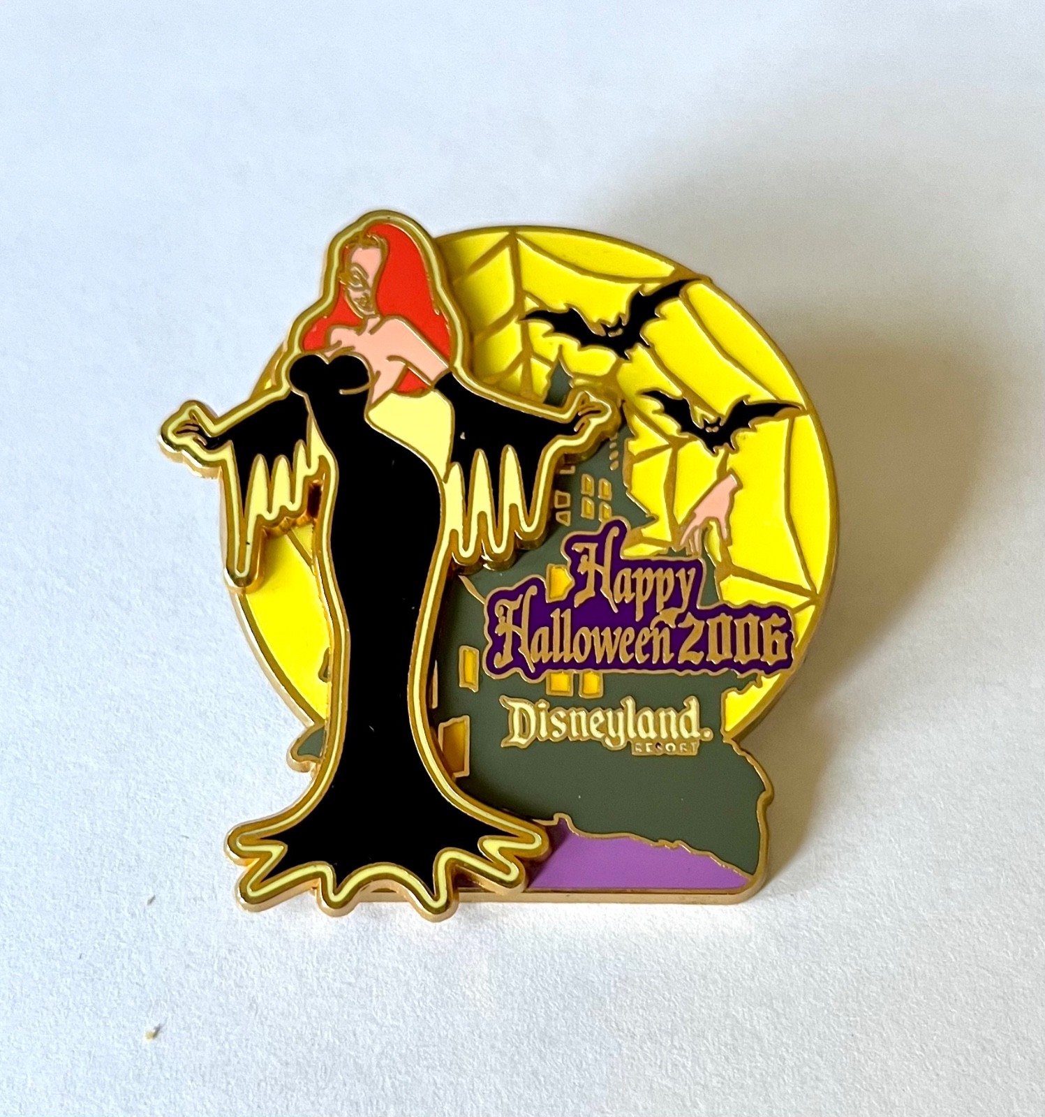 Disneyland 2006 Happy Halloween Jessica Rabbit Pin LE 1000