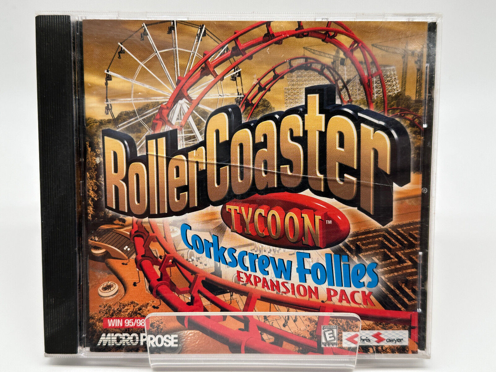Roller Coaster Tycoon Corkscrew Follies PC Brand New Expansion For Original RCT