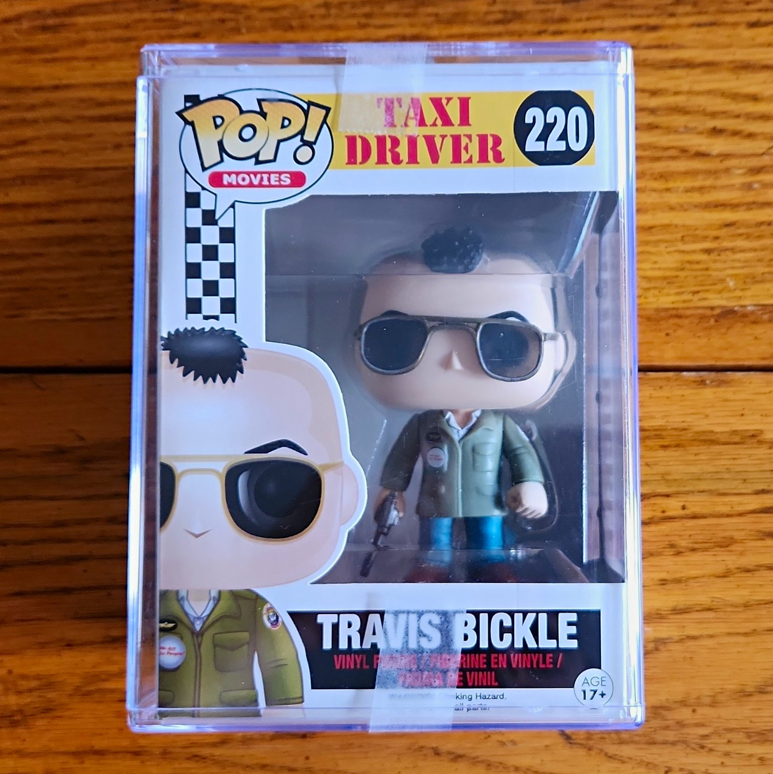 Funko Pop Movies Taxi Driver Travis Bickle #220 w/Hard Plastic Protector