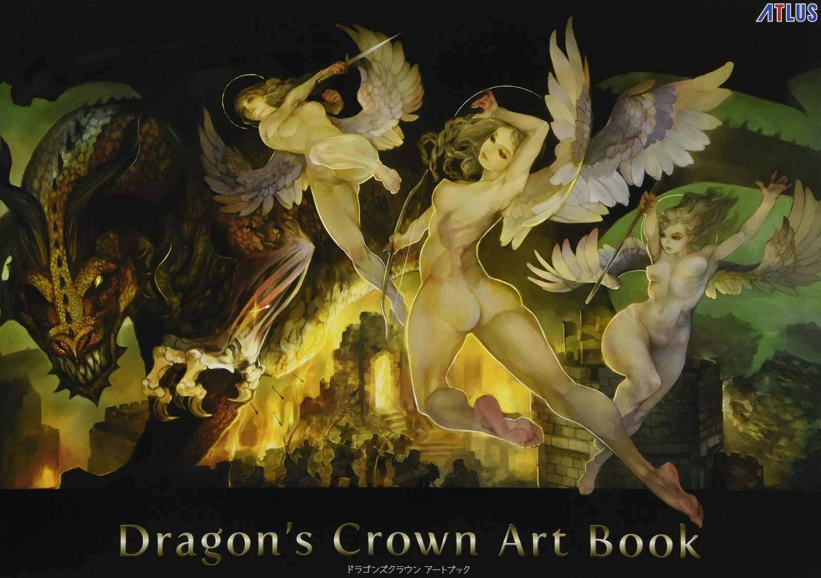 ATLUS Dragon's Crown Art Book Japan Book