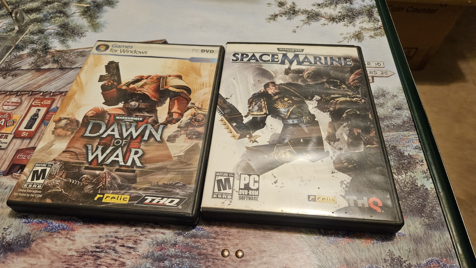 Warhammer 40k Space Marine + Dawn Of War II Pc