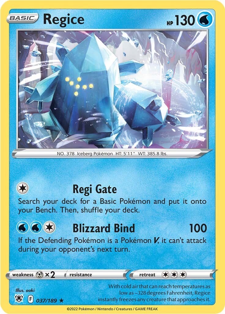 Regice [SWSH10 - 037/189] LP