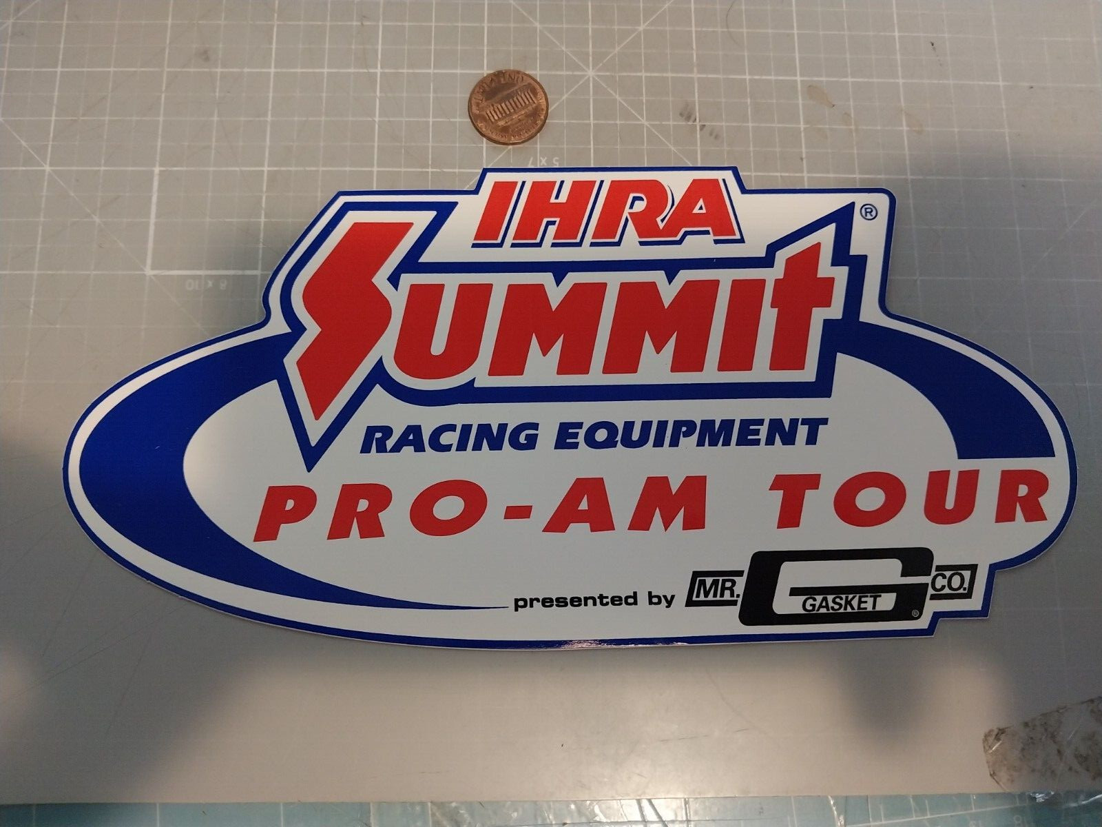 IHRA PRO-AM TOUR Sticker Decal  OLD STOCK  ORIGINAL
