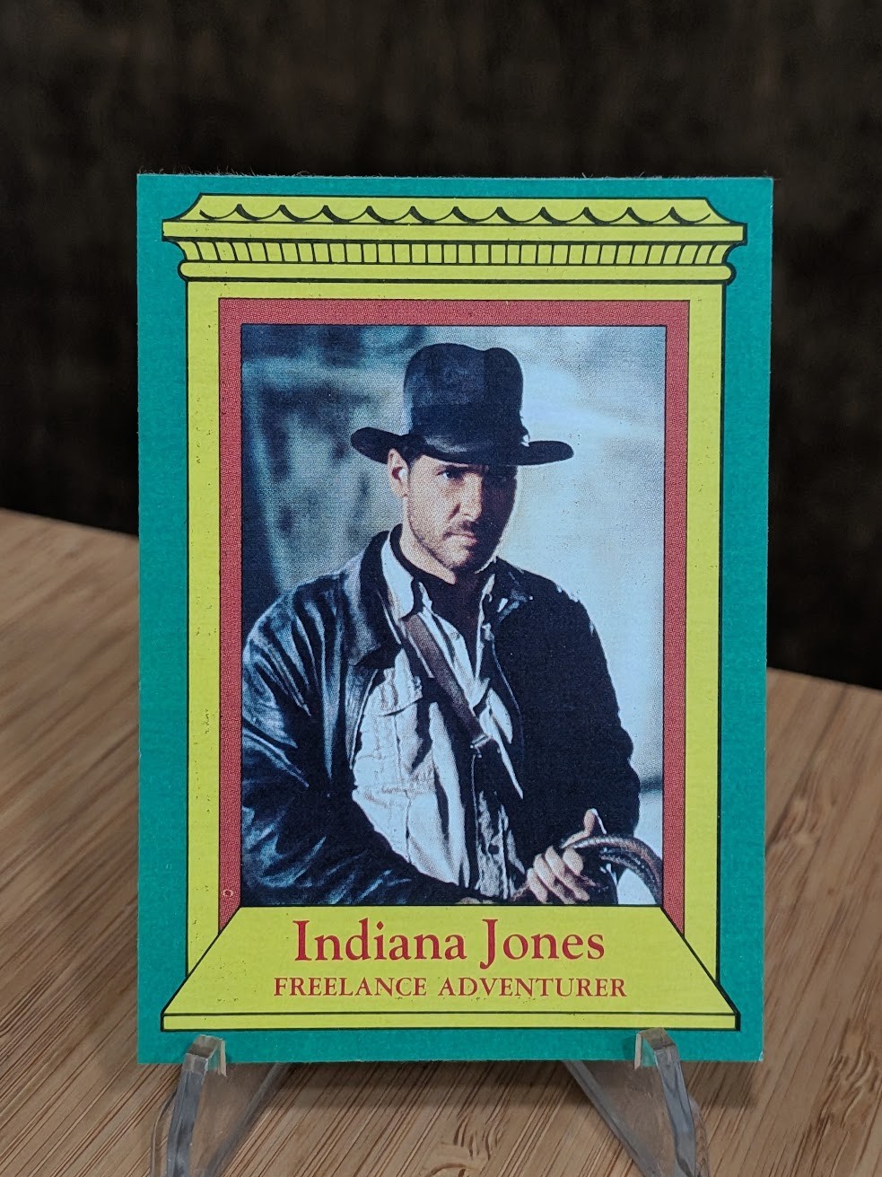 1981 Topps Indiana Jones The Raiders Of The Lost Ark #2 NM Harrison Ford