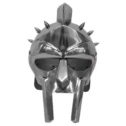 Medieval Helmet of the Spaniard Maximus Roman Gladiator 20 Gauge Replica Gift