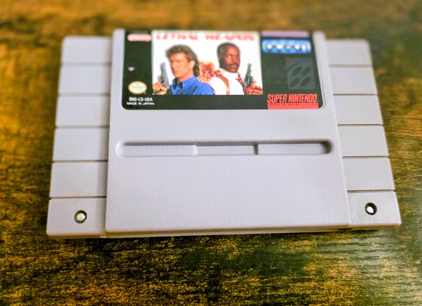 Lethal Weapon Snes Super Nintendo Tested And Working EXCELLENT Game.