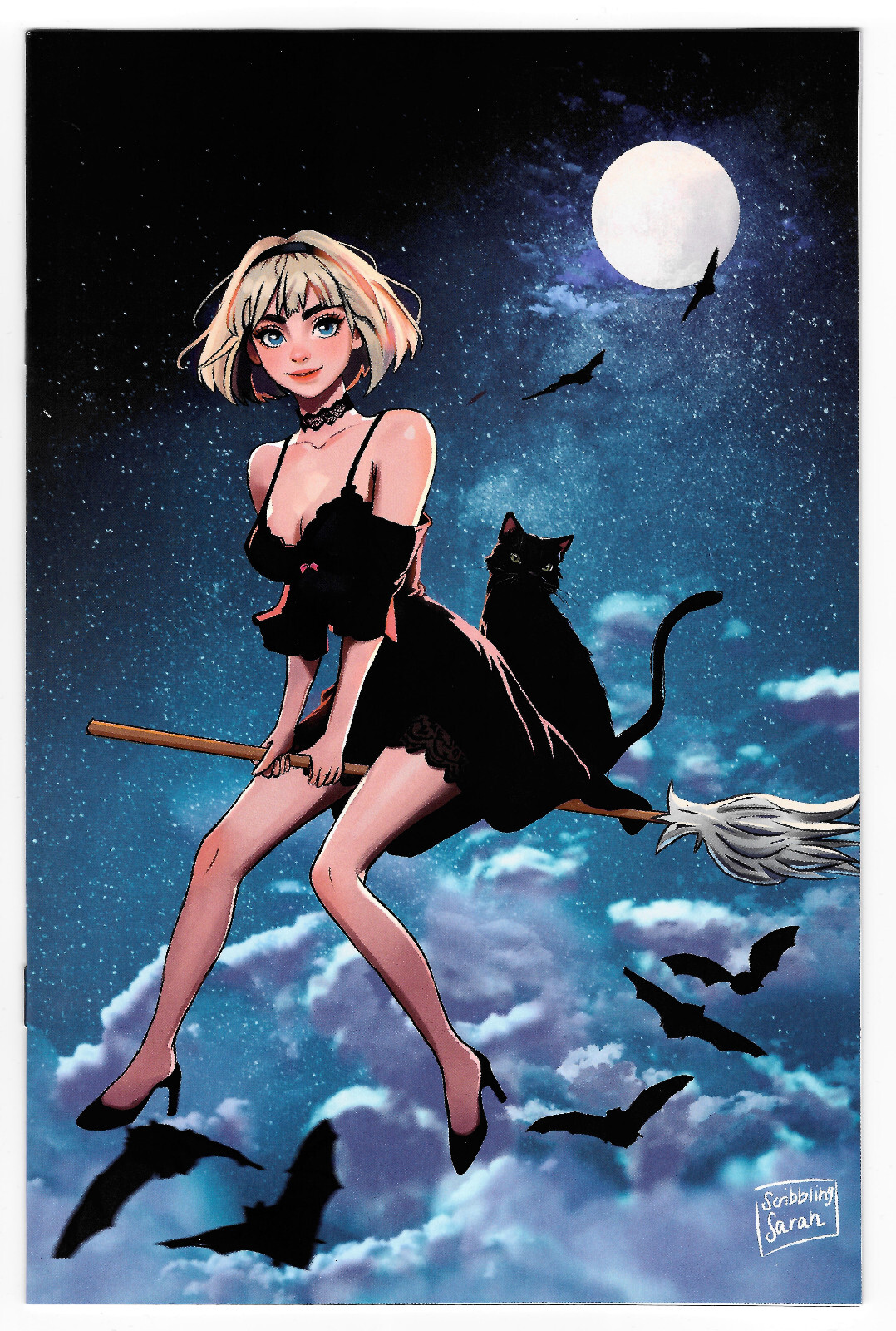 Sabrina Annual Spectacular #1 Scribbling Sarah Variant NM Ltd to 200 w/ COA