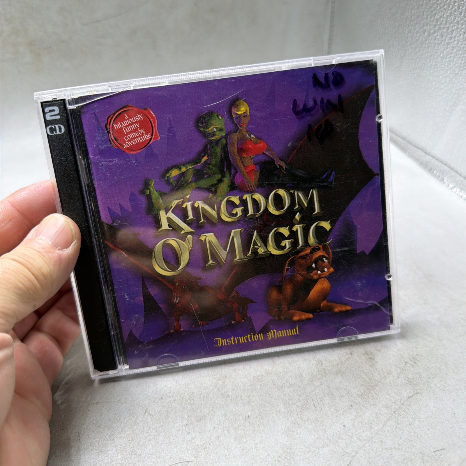 Kingdom O’Magic BRAND NEW SEALED  1996 DOS CD GT Interactive