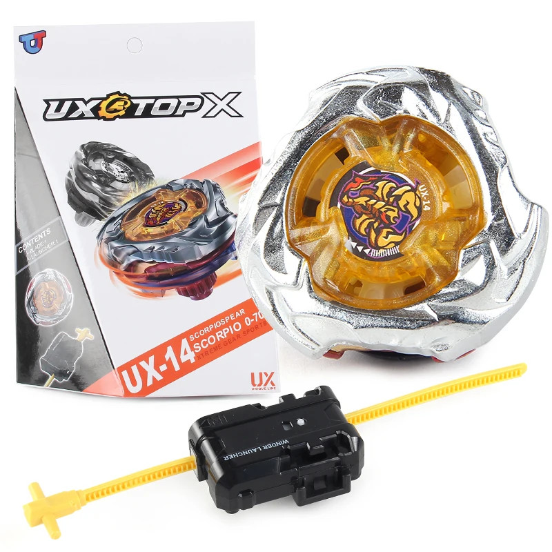 Bey X UX-14 Scorpio Spear Booster Starter Battle Gyro Toy - without Launcher