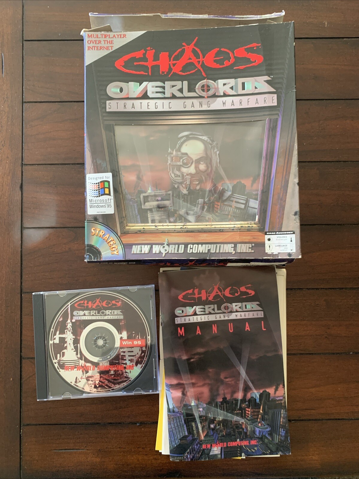 Chaos Overlords (PC, 1996) Strategic Gang Warfare READ