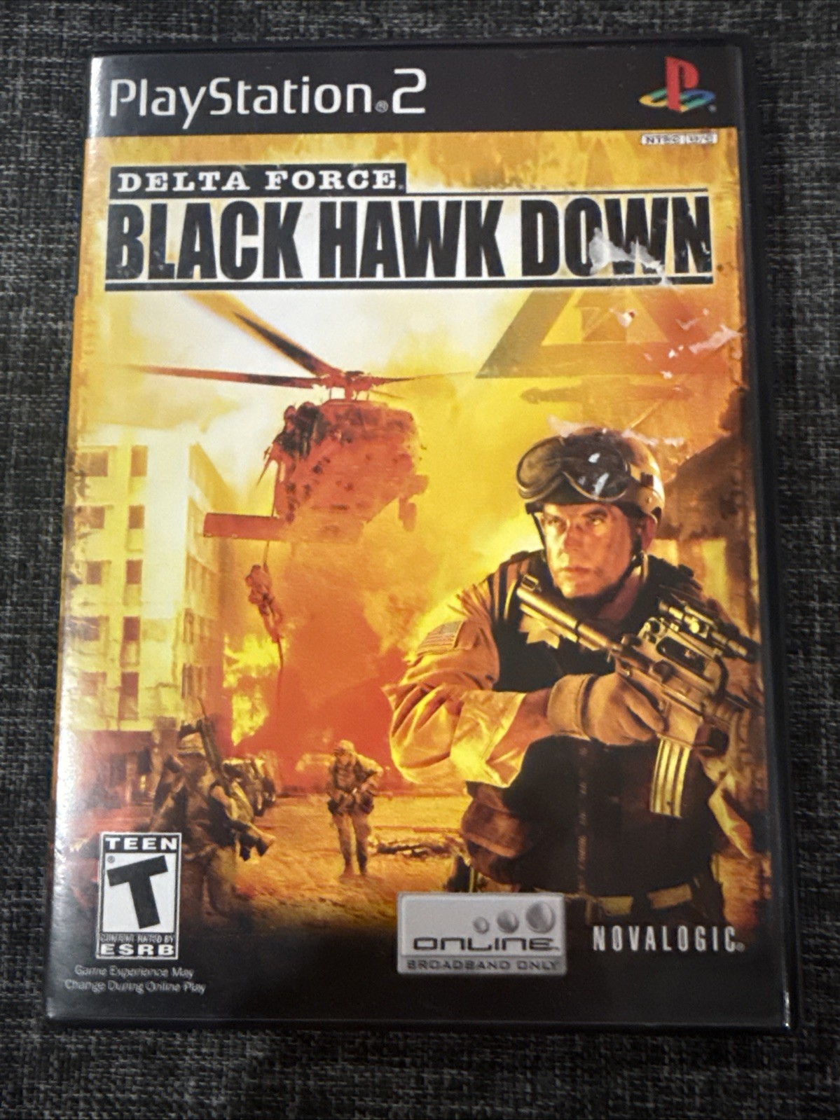 Delta Force Black Hawk Down (Sony PlayStation2, PS2) CIB Complete & Tested
