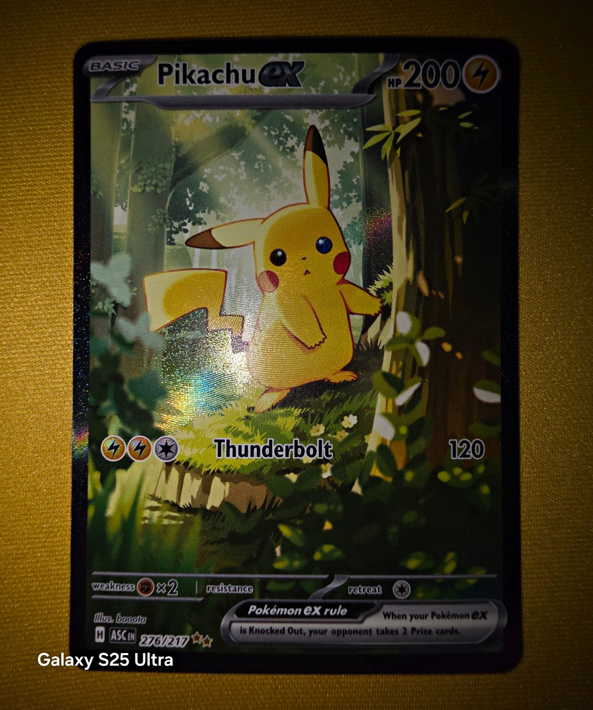 Pikachu ex 276/217 Ascended Heroes Psa 10 Contender