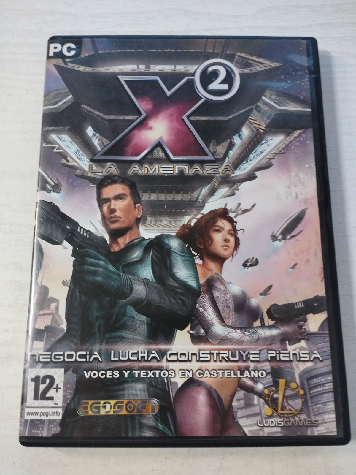 X2 The Threat + Playable Demos Ludis - Juego PC DVD-Rom Voices Spanish Am