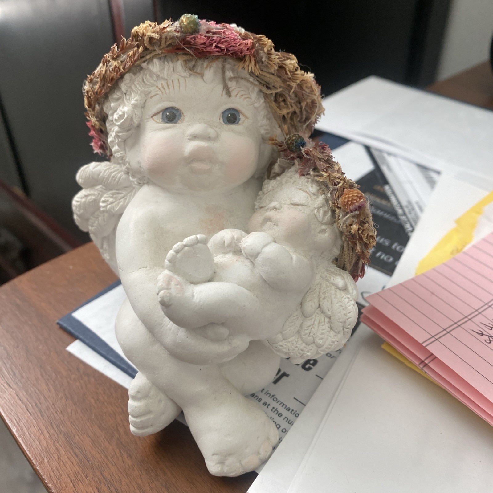 DREAMSICLES HUSHABY BABY  1996 SIGNED BY KRISTIN CAST ART INDUSTRIES