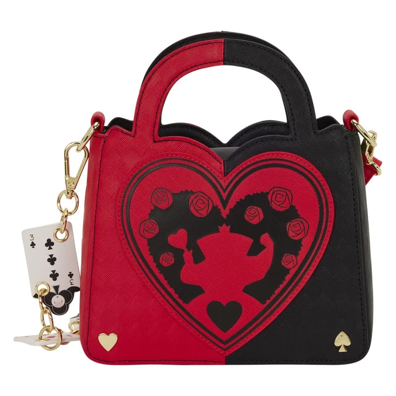 Loungefly Disney Alice in Wonderland Queen of Hearts Crossbody Bag SEALED