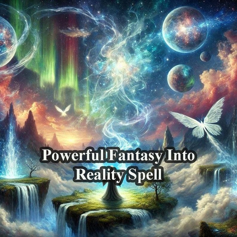 Super Powerful – Awaken the Ability to Mirror Your Fantasy into Reality Spell
