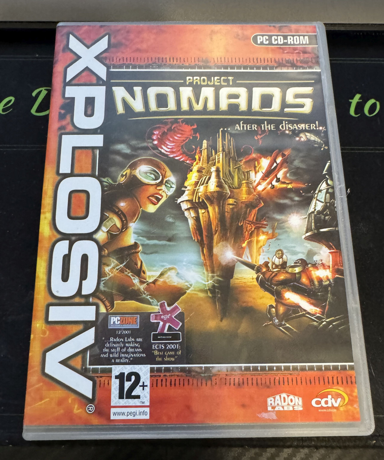 Project Nomads PC cd-rom