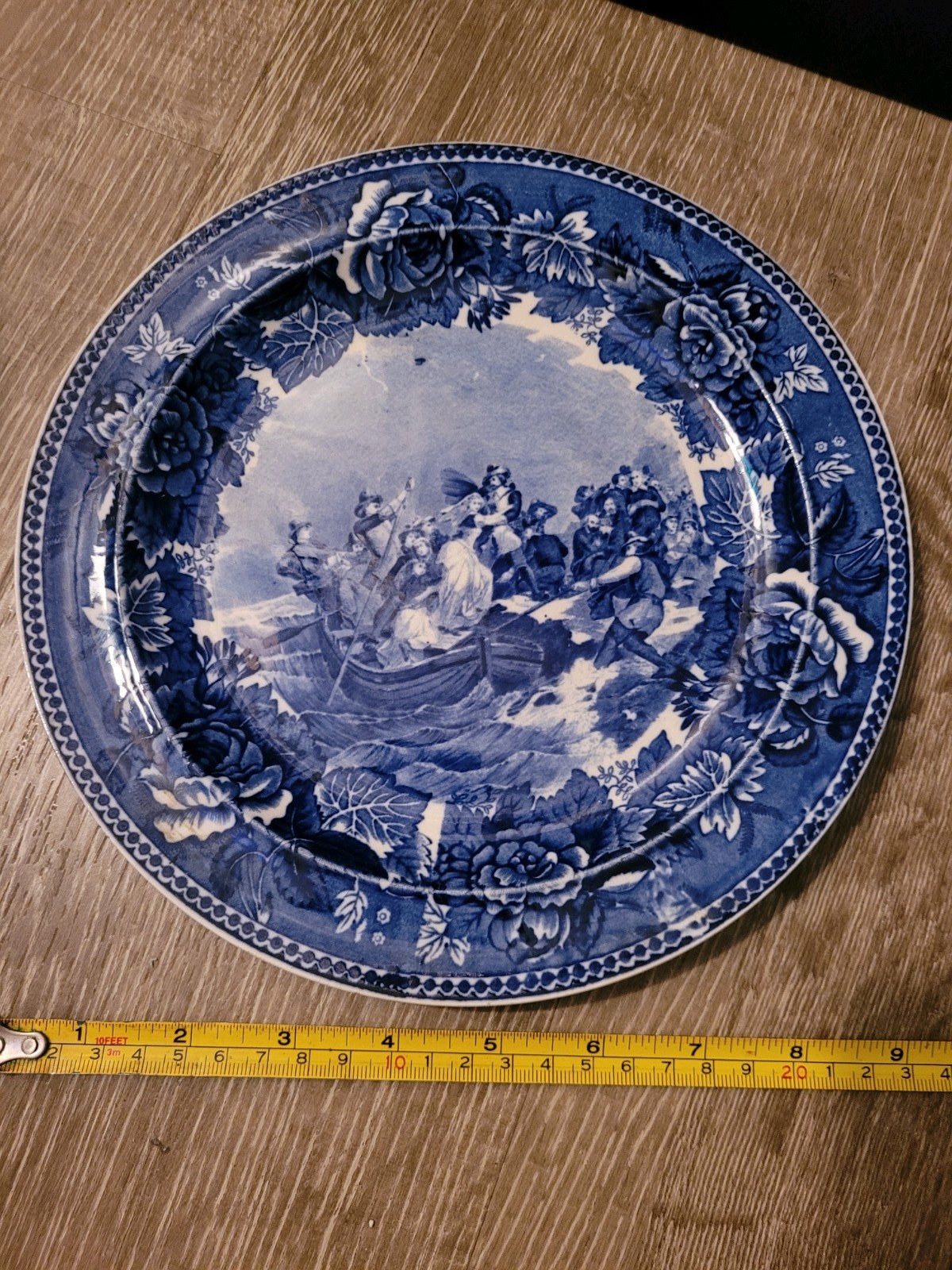 Historical plate from Staffordshire and Wedgwood