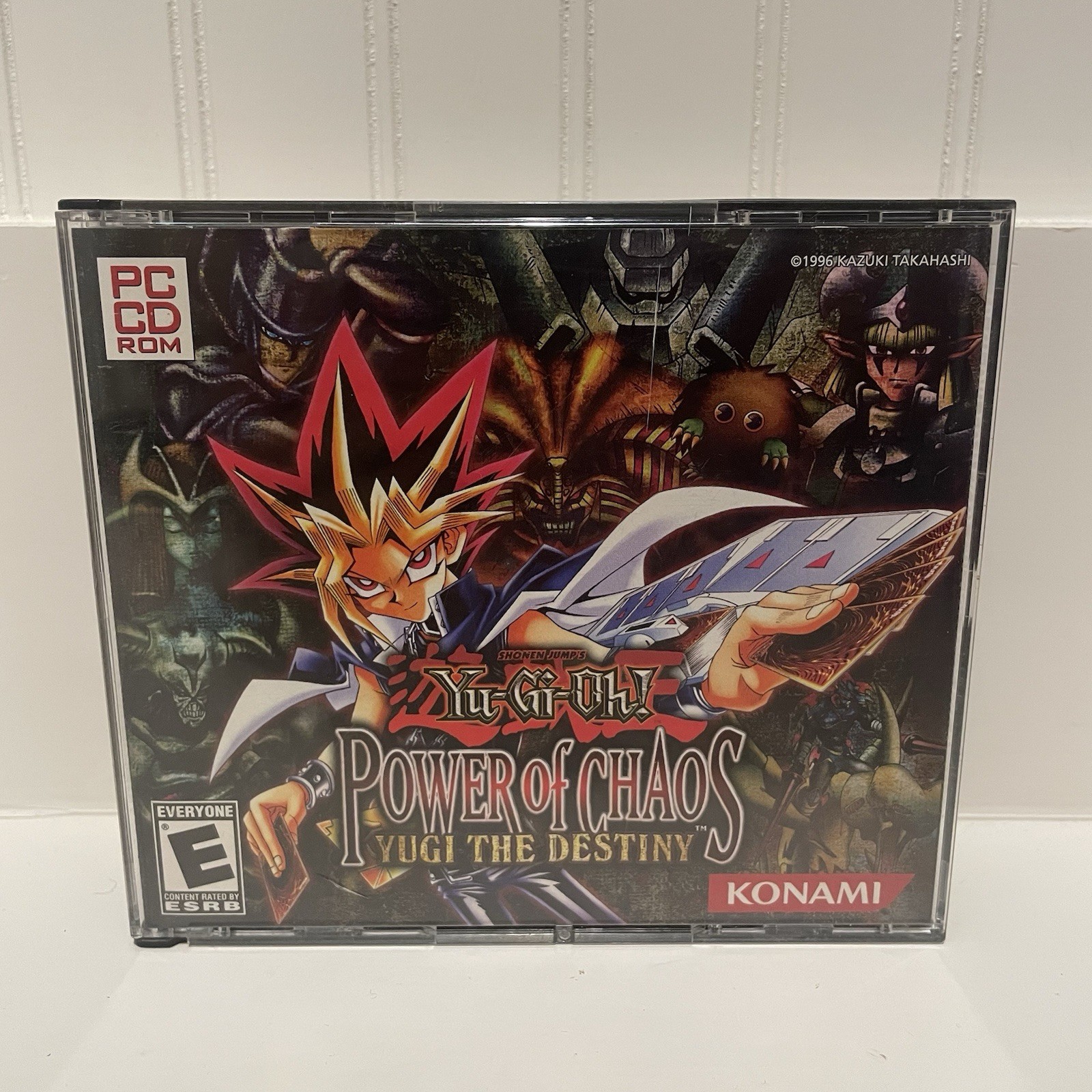 Yu-Gi-Oh Power of Chaos Collectors Ed Yugi Kaiba Joey PC CD-ROM CASE ONLY