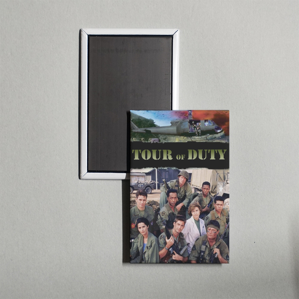 Tour of Duty Mini TV Show Poster Fridge Locker Magnet