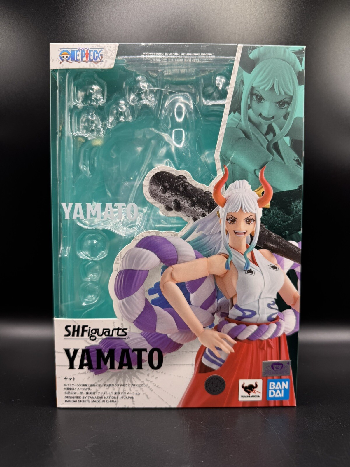 Sh Figuarts YAMATO ONE PIECE  Bandai Box Only With Manual Damaged