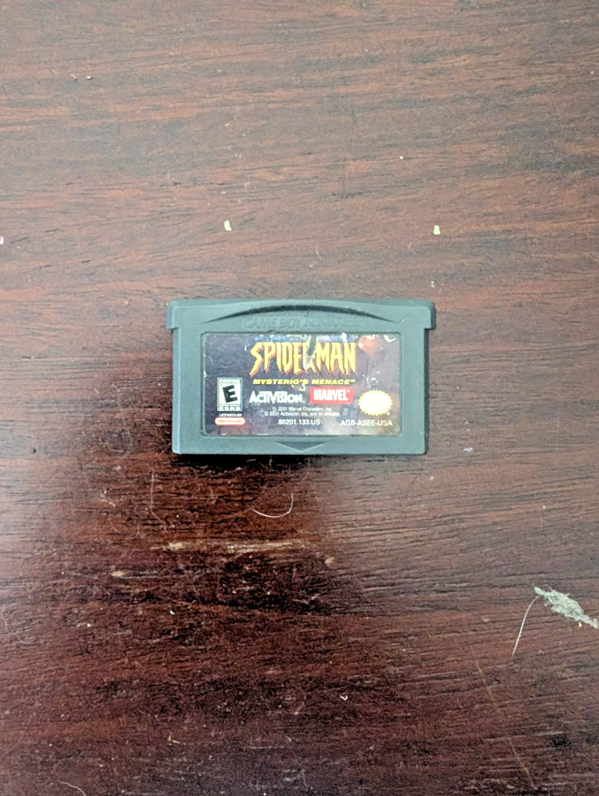 Spider-Man: Mysterio's Menace (Nintendo Game Boy Advance, GBA, 2001)