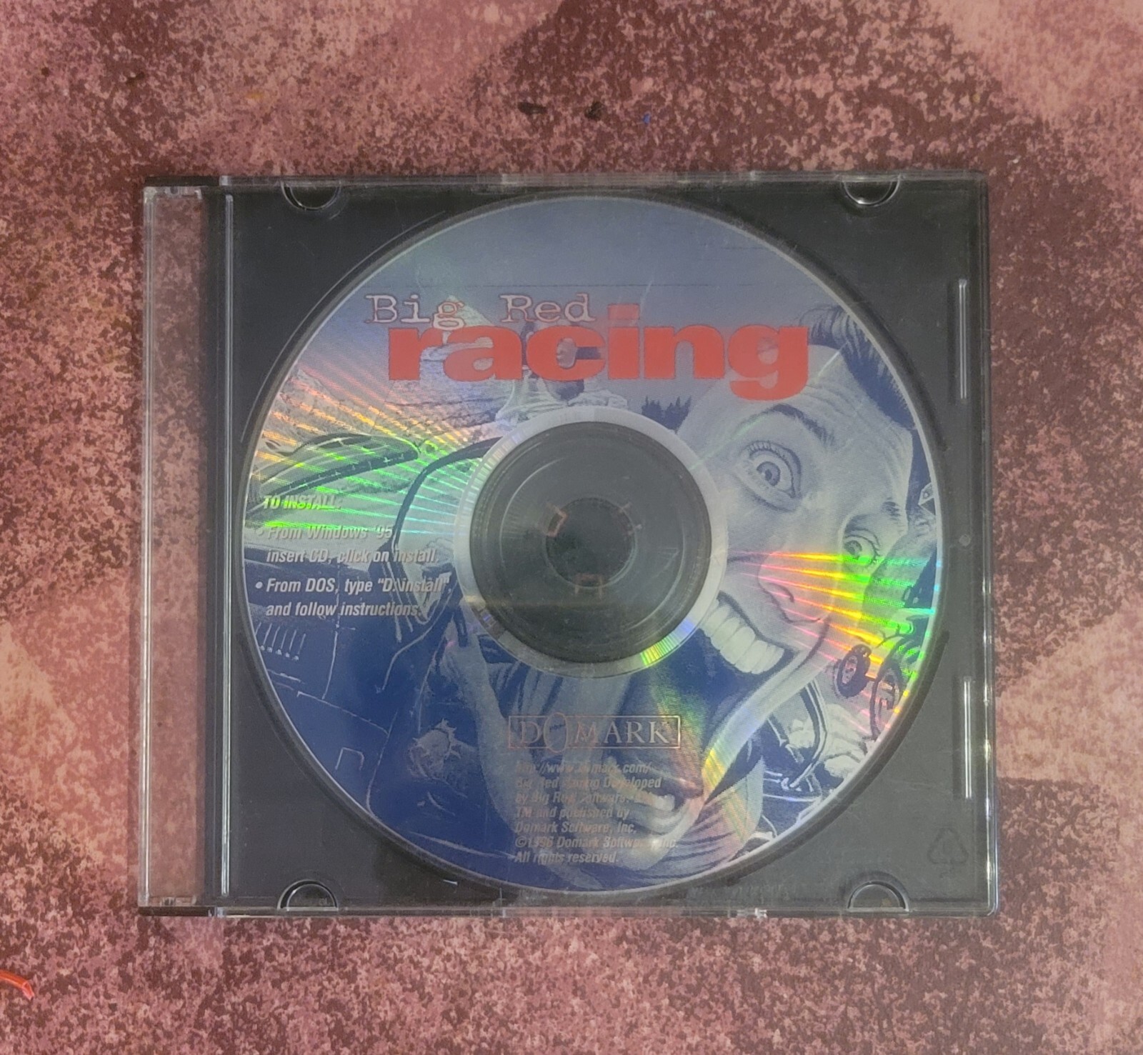 Big Red Racing PC CD-ROM • Rare PC Game • Retrogaming