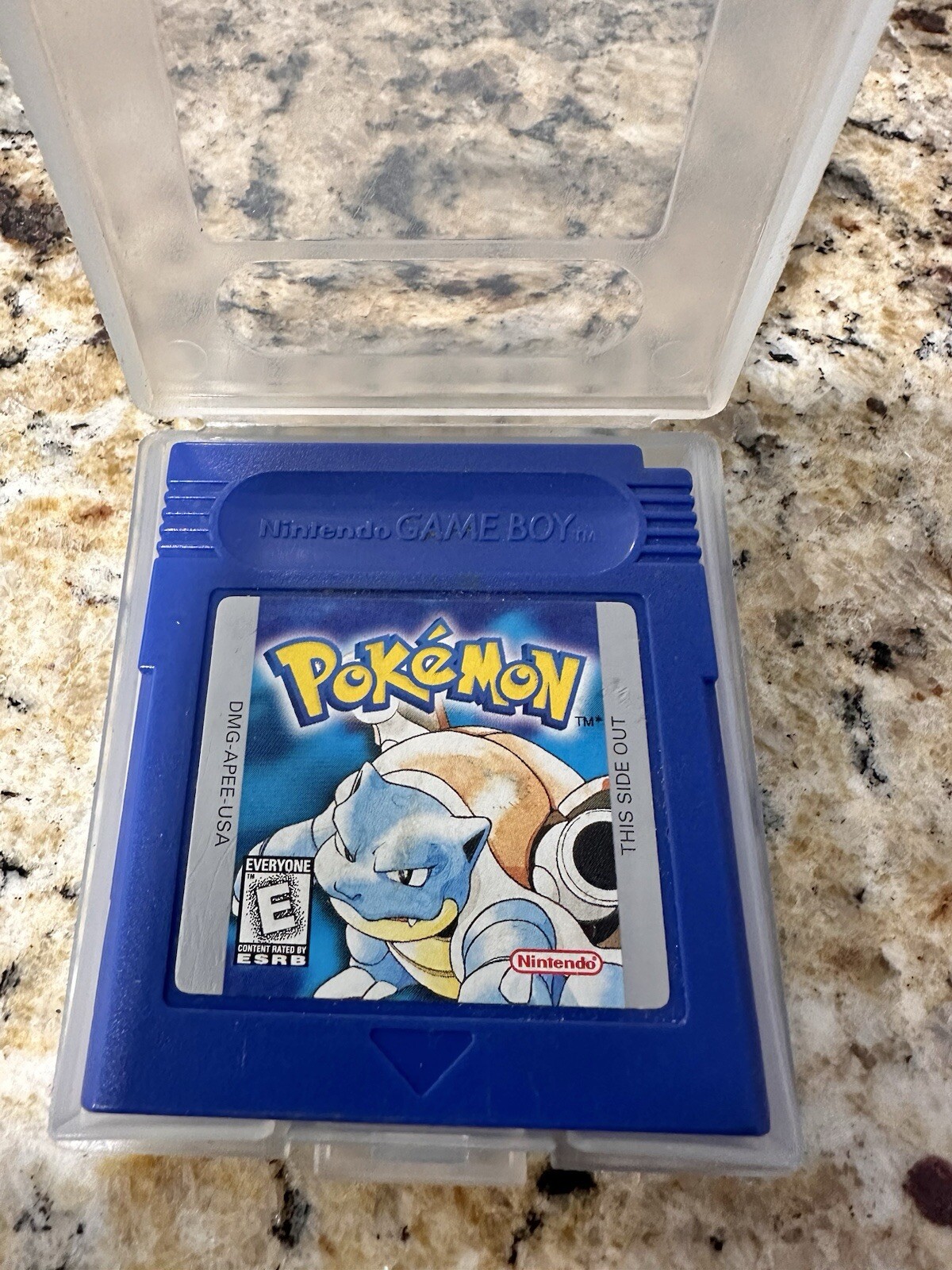 Pokémon Blue Version. “Gotta Catch Em All”. In Very Good Condition.