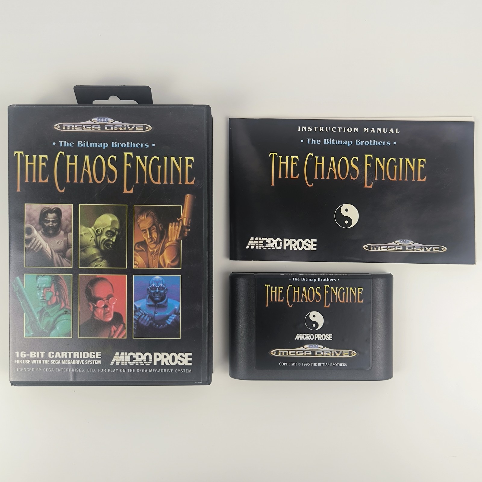 Chaos Engine SEGA Megadrive Complete With Manual - PAL 1994