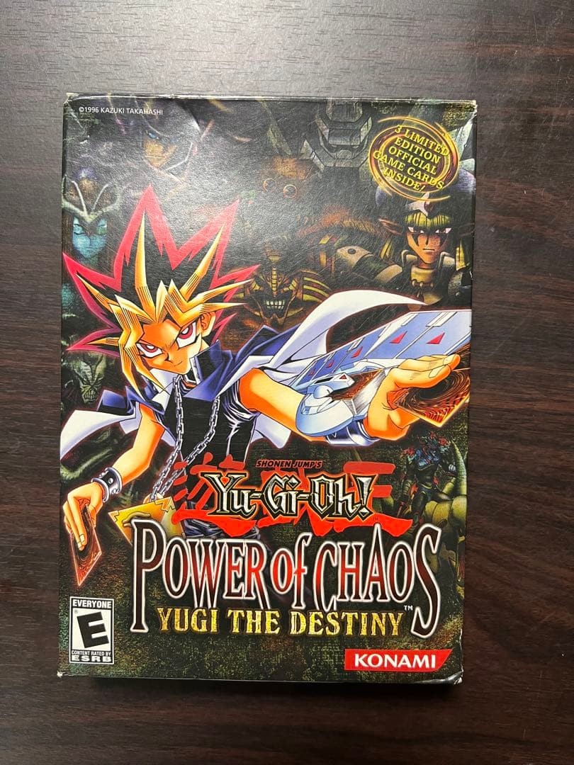Yu-Gi-Oh Power of Chaos Yugi the Destiny PC Game Konami 2003 Limited Edition