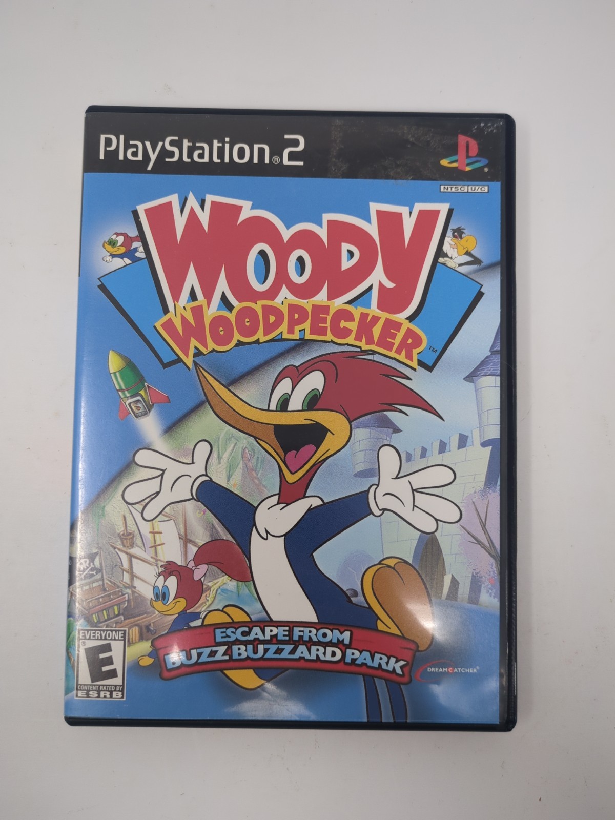 Woody Woodpecker Escape From Buzz Buzzard Park (Sony PlayStation 2, 2002) CIB
