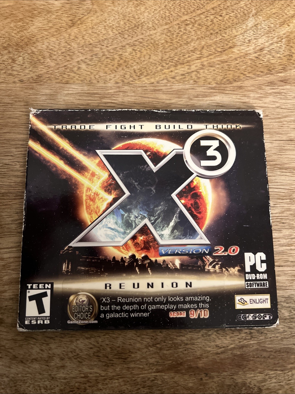 X3 Reunion PC Cd-Rom T-Teen Video Game Brand New Factory Sealed