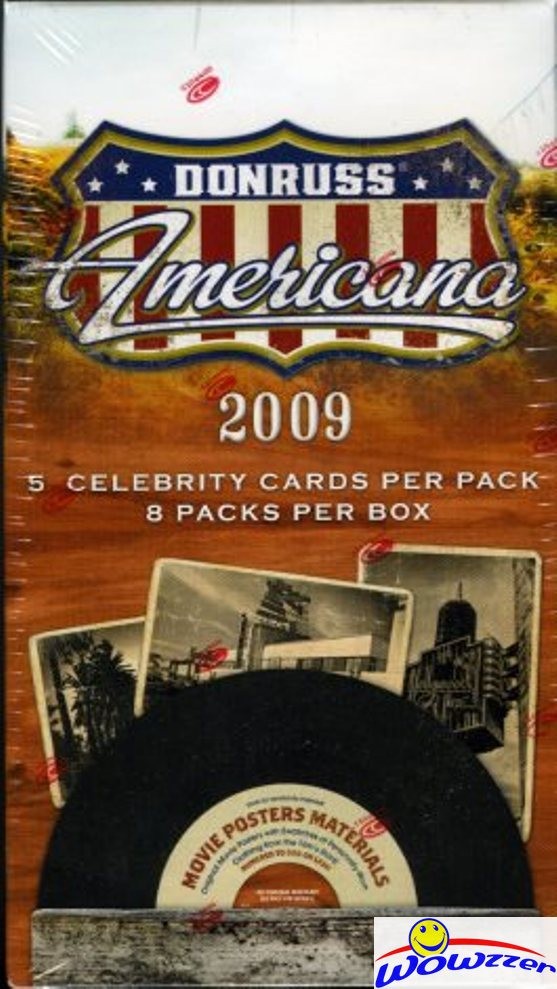 2009 Donruss Americana Factory Sealed Blaster Box-Autograph/Memorabilia 