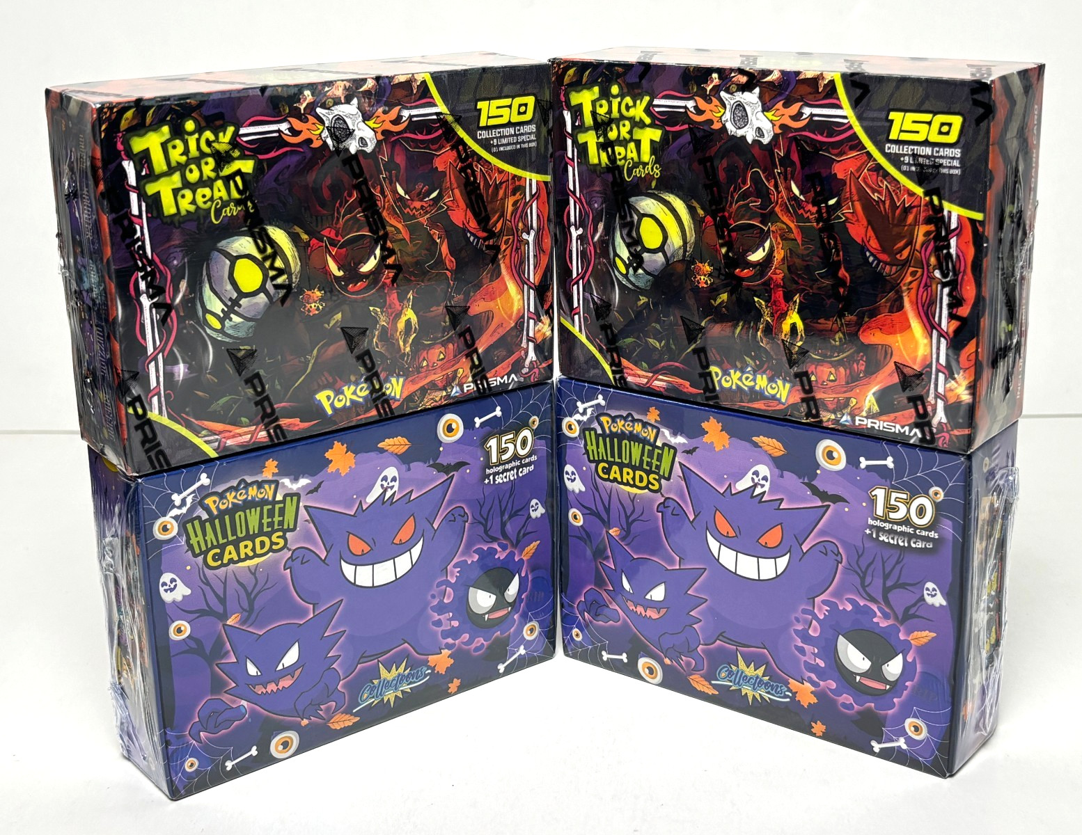 4 BOXES - 2026 POKEMON HALLOWEEN 2 Trick or Trade Cards Peru