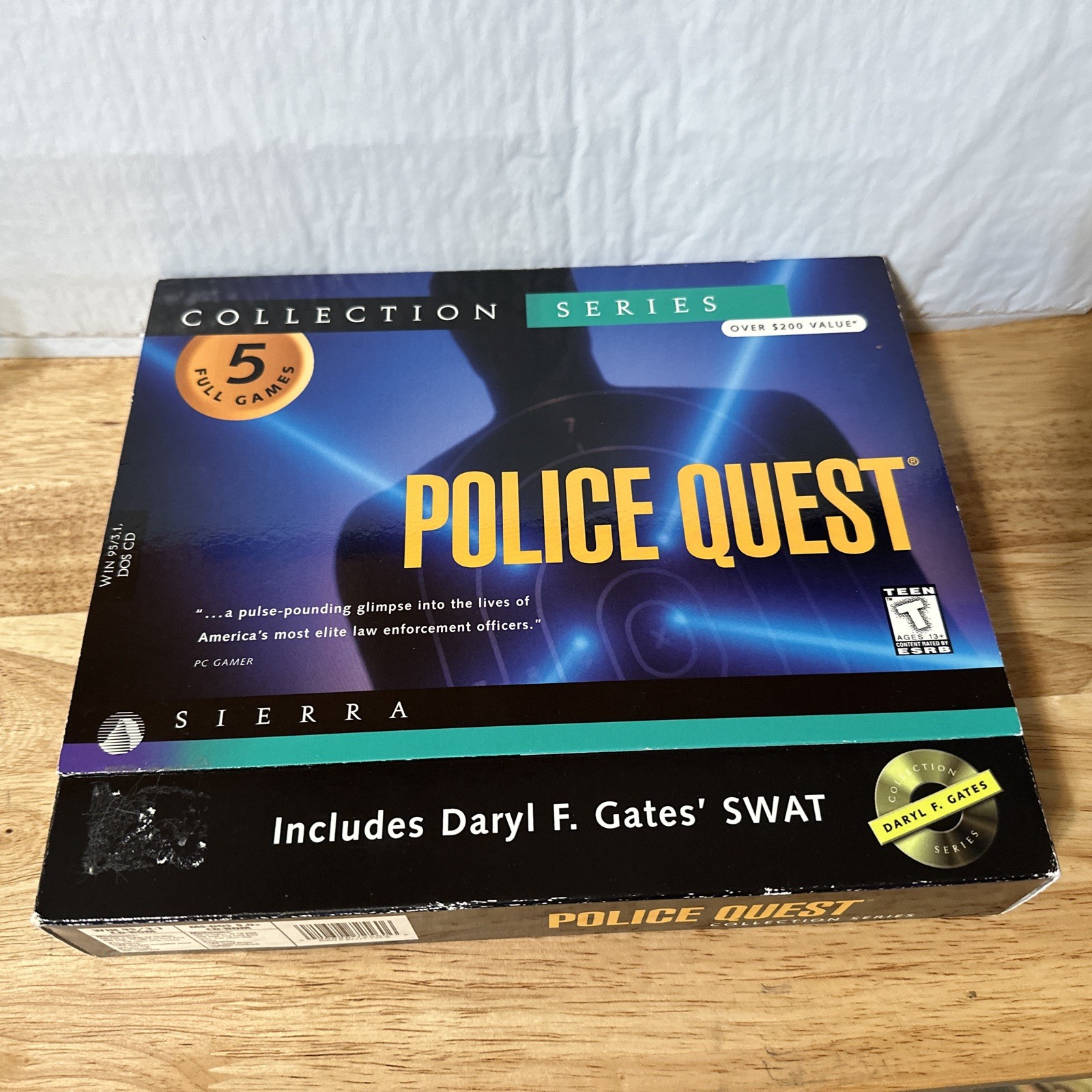 POLICE QUEST: Collection Series (PC, 1997) 4 DISCS w/Manuals