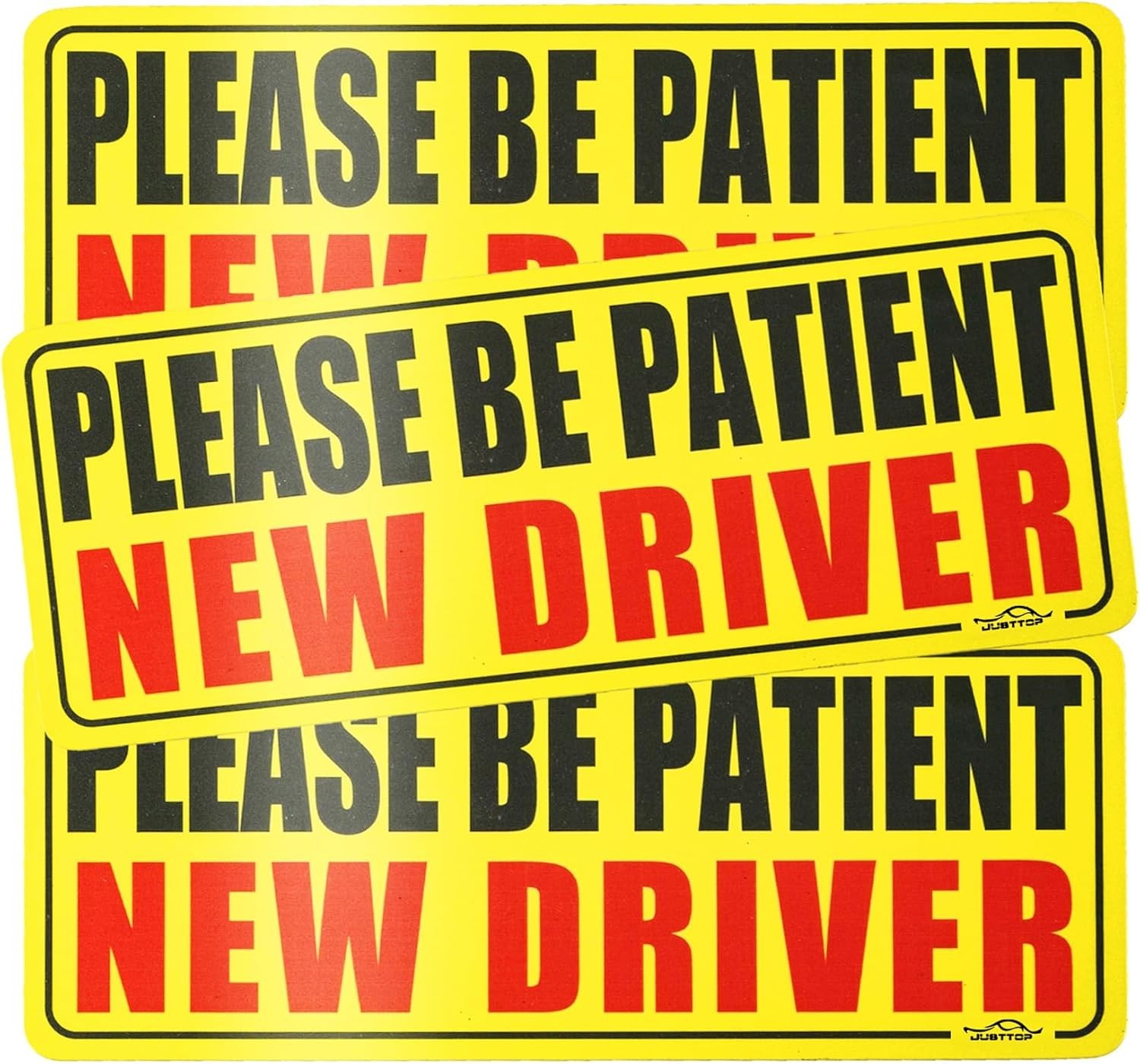 New Driver Magnet for Car, Please Be Patient Student Driver, 3Pcs New Driver Mag