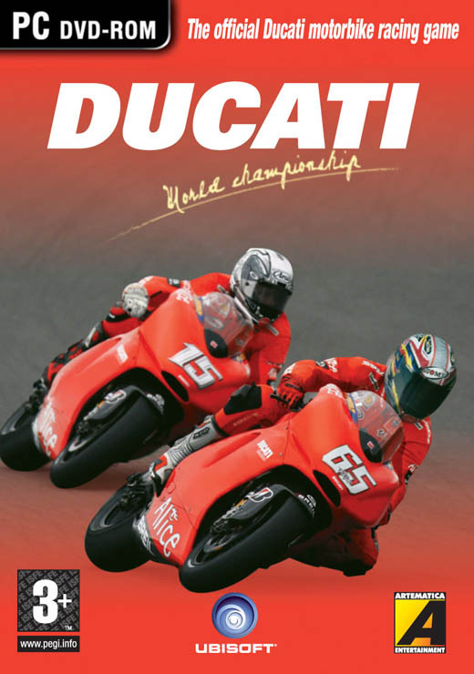 DUCATI WORLD CHAMPIONSHIP - Street Bike Motorbike Motorcycle Racing PC Game NEW