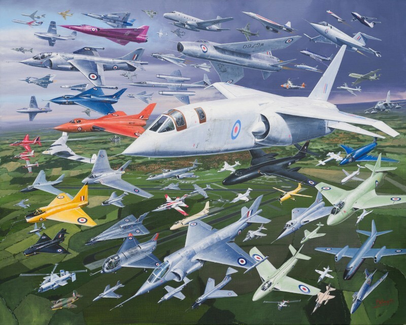 TSR.2 TSR2 British Prototype Aircraft Aviation Art Print