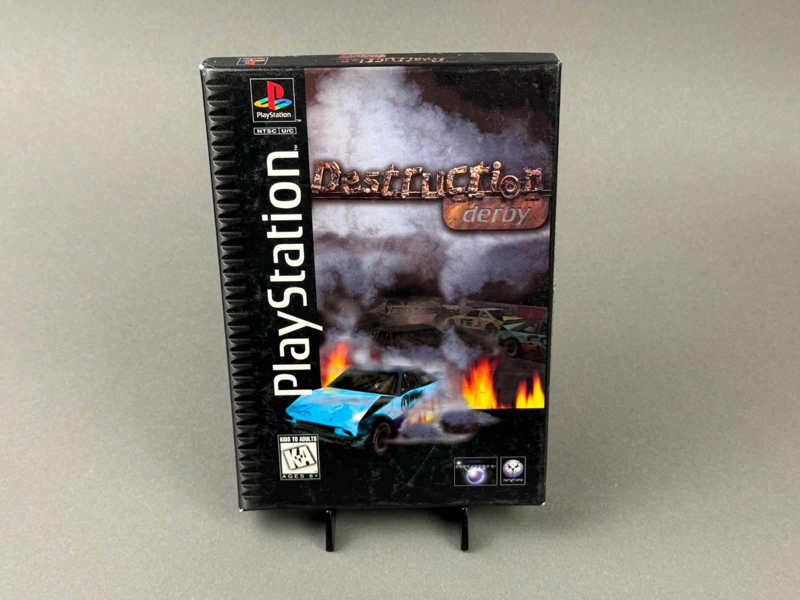 Destruction Derby Playstation 1 PS1 Longbox TESTED