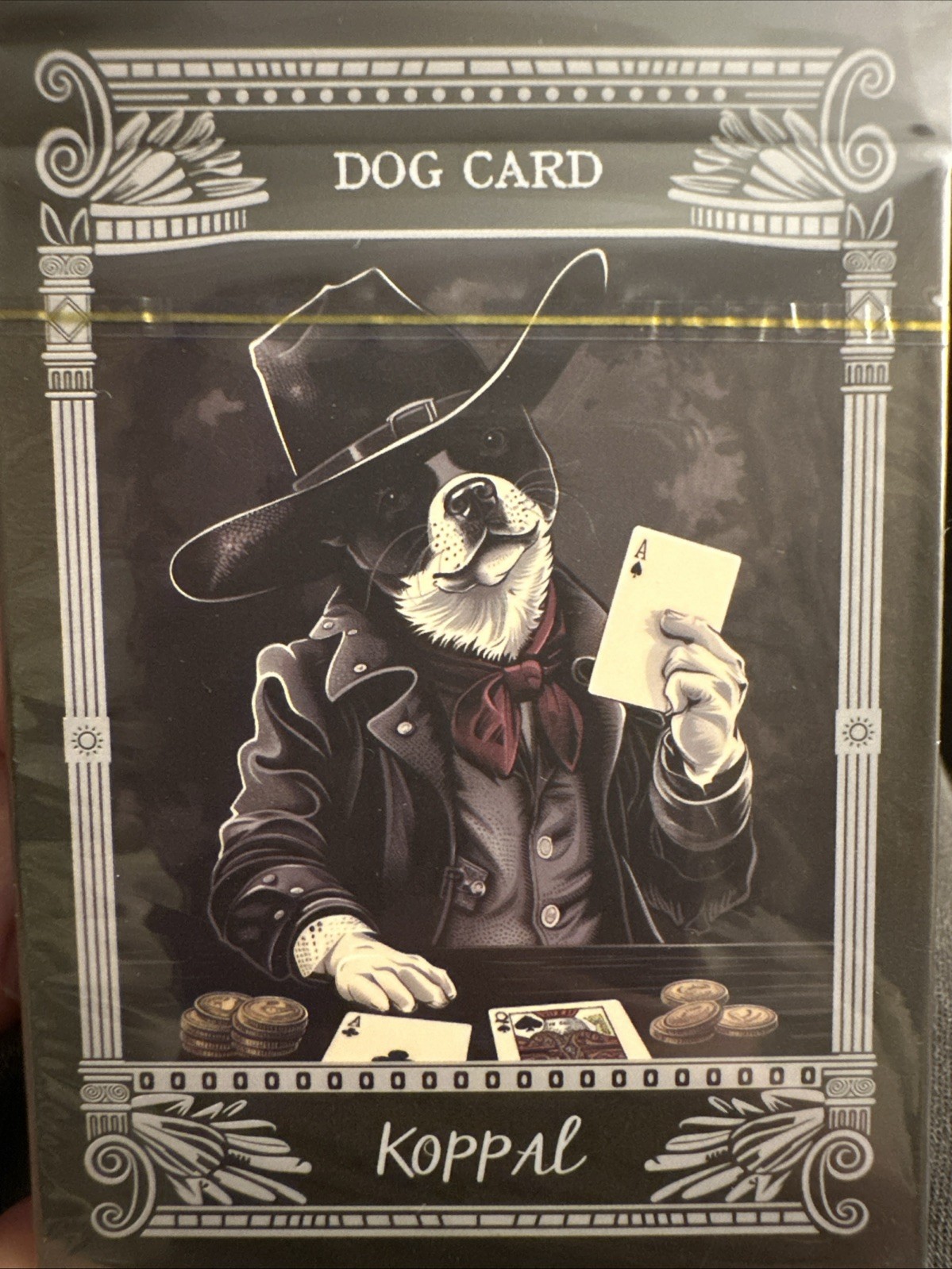 4x SEALED Deck Koppal 52 Unique Vintage Dog Breed Illustration Set Playing Cards