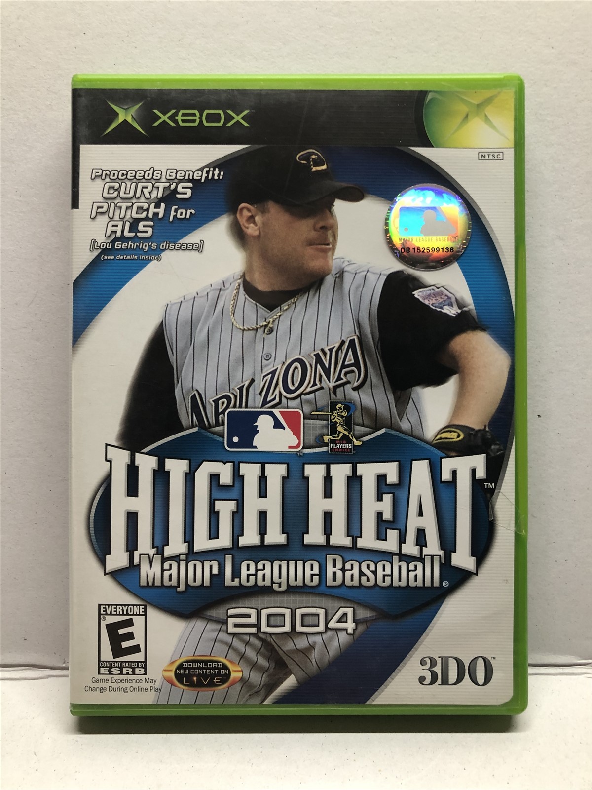High Heat Major League Baseball 2004 (Microsoft Xbox) Complete Tested Working