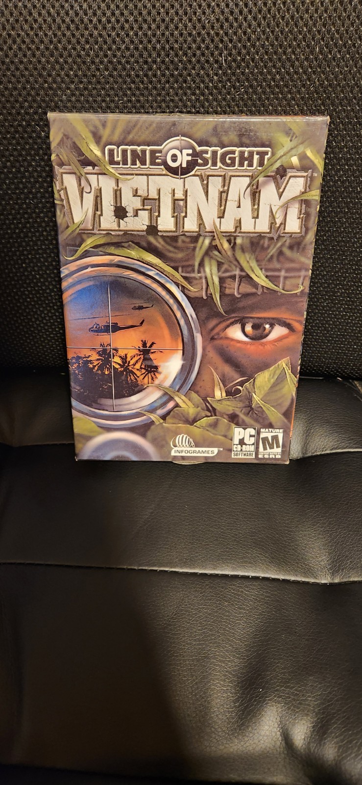 Line of Sight Vietnam PC 2003 Big Box CIB CD-ROM Infogrames N-Fusion Rare